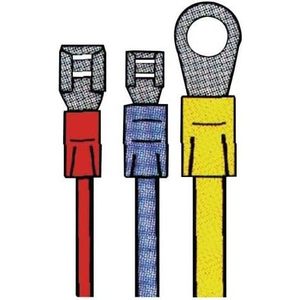 Herramienta de crimpado frontal de acero industrial Weidmuller para cables de 16 AWG - Product Image 3