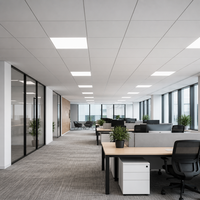 Plaques de plafond en aluminium imperméables, insonorisantes, ignifuges, isolantes thermiquement, anti-humidité, anti-moisissures, classe de performance incendie 1
