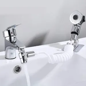 Ванная комната умывальник внешний мини-набор для душа ручной душ головы набор для всей поверхности головы раковина кран ручной опрыскиватель