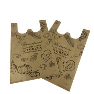Sac non tissé imperméable de dernière génération avec découpe en U, en tissu non tissé laminé doré, sac portable pour vêtements et t-shirts - Product Image 5