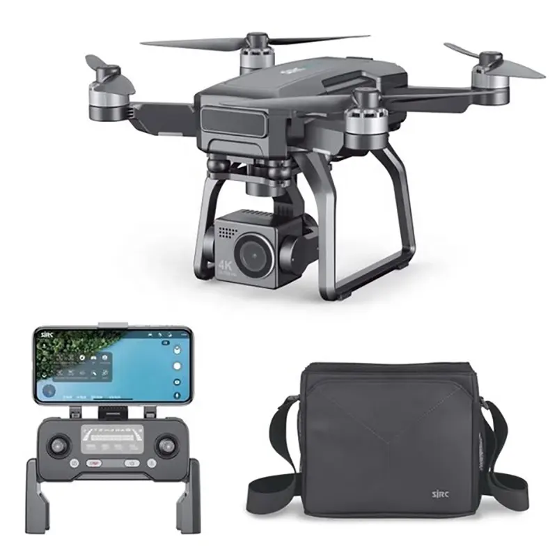 Drone F7 Pro 4K, Quadcopter SJRC Kamera 4K Profesional Jarak Jauh 4K Fotografi