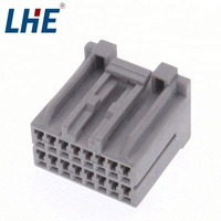 179054-1 LHE Conector Profesional Automotriz de 16 Pines para Arnés de Cableado Eléctrico, Carcasa de Terminal Hembra para Sistemas Automotrices de Coche