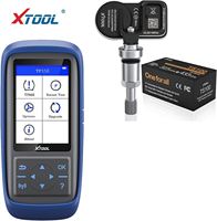 Système de surveillance de la pression des pneus universel programmable XTOOL TS100-Sensor 315 MHz/433 MHz avec capteur et programmeur TS100