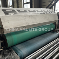 Maquinaria Automática Amulite para Fabricación de Paneles de Fibrocemento, Producción Diaria de 3,000 Unidades, Ahorro de Energía, Larga Vida Útil, Certificación ISO 9001