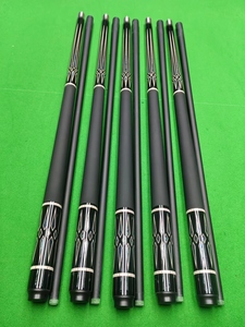Superior các loại màu sắc sợi Carbon 1/2 nối 57inch 12.5mm tip bi-a hồ bơi Cue - Product Image 4