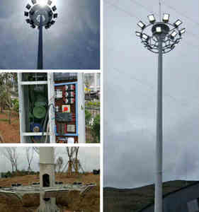 LIWEI mejor venta iluminación de mástil alto 4800w 30m 35m poste de iluminación y torre de iluminación - Product Image 6