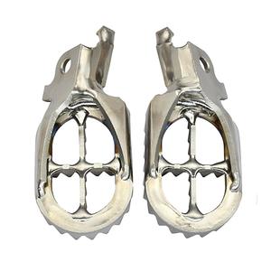 Pédales en titane TC4 pour motocross Kawasaki KX KLX 125 250 450, accessoires de modification - Product Image 4