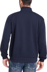 เสื้อมีฮู้ดสวมหัวแขนยาวสำหรับผู้ชาย, เสื้อมีซิปคอโปโลสีต่อกันพิมพ์ลายสำหรับฤดูใบไม้ร่วง - Product Image 5