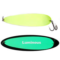 7 "8" 9 "10" 11 "Flutter Cuillère Leurre Plaqué Trolling Flasher Boards Eau Salée Pêche À La Traîne Leurres
