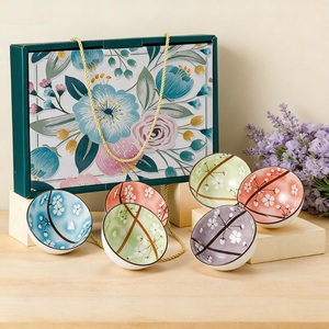 Ceramic Bowl <strong>Set</strong>, <strong>Set</strong> of Bowl and Dish <strong>Tableware</strong> Gift Box, Opening Will Sell Small Gift Bowl Gift Bowl <strong>Set</strong> - Product Image 5