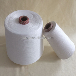 Sợi <span class=keywords><strong>Polyester</strong></span> 100% trắng tinh khiết một lượng lớn hàng hóa trong kho - Product Image 4