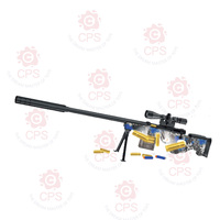 Nouveau lanceur de fléchettes en mousse souple AWM 2024, pistolet à balles souples en plastique de 109 cm, ensemble de jouets pour enfants, pour garçons et filles
