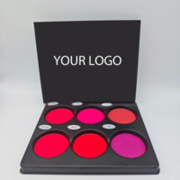 Palette de Fard à Joues Maquillage Visage Imperméable Parfaite 6 Couleurs en Stock