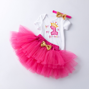 Bambino Unicorn <span class=keywords><strong>Vestito</strong></span> Dalla Ragazza 3Pcs Tutu Del Pagliaccetto Set con la Fascia Del Bambino Del Partito Abbigliamento Bambino <span class=keywords><strong>Unicorno</strong></span> Pagliaccetto Del <span class=keywords><strong>Vestito</strong></span> Per Il Bambino ragazza - Product Image 5