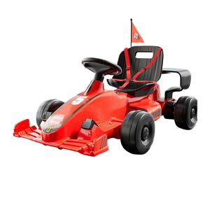 Kart à pédales pour enfants, à essence, 2 temps, homologué pour la route, avec barrière de piste électrique, mini-camions, kit volant - Product Image 4