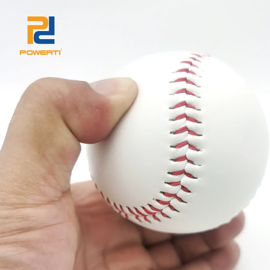 Professional PVC革公式野球ボールウール充填クッションコルクコア野球ボール