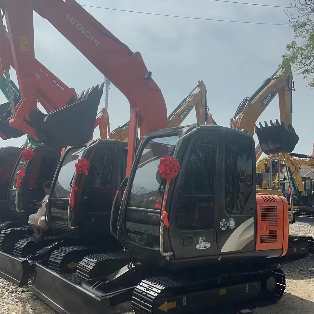 6 Ton Used Excavator Original Japan Hitachi Machine Zx60 Small Digger, Hitachi Zx30 65 70 Used Small Machineries Excavators