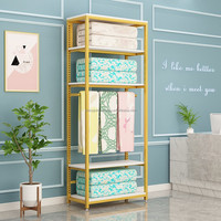 Support d'exposition pour literie, édredons et draps, présentoir combiné pour textiles de maison