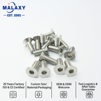 Vis à tête plate hexagonale en acier inoxydable 316 Malaxy One-Stop Procurement pour applications offshore
