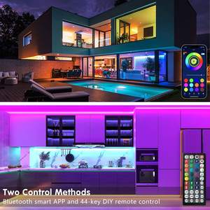 Tira de luces LED RGB de 100 pies, sincronización de música, cambio de color inteligente, tira LED RGB, 30m, 12V, 24V, luces LED para el hogar - Product Image 3