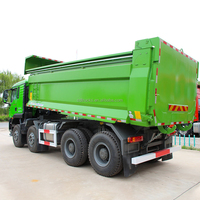 Camion benne lourd neuf/d'occasion 12 roues Sinotruk Howo Tx Tipper 400 ch 8x4 Dumper Dump Truck