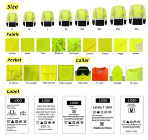 ชุดทำงานแขนยาวแบบยุโรป-อเมริกัน ระบายอากาศได้ดี พร้อมแถบสะท้อนแสงเพื่อความปลอดภัย มาตรฐาน ANSI Class 2 ไฟ LED กระพริบ - Product Image 6