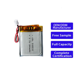 3.7V 390mAh 502532 LiPoバッテリー カスタム充電式ポリマーセル KC/CE/UN38.3認証 ODM工場 - Product Image 1