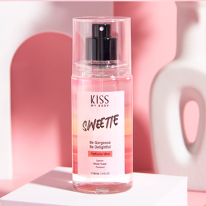 Perfume Corporal Kiss My Body Sweetie 88ml, Fragancia Duradera para Mujer, Alegre tu Espíritu con el Aroma que Resplandece tu Glamour - Product Image 4