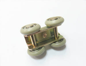 JUNAOBAO Porte coulissante escamotable Rouleau de guidage de porte coulissante en nylon <span class=keywords><strong>Roue</strong></span> de rouleau de porte coulissante - Product Image 4