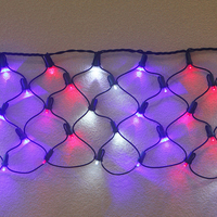 Guirnalda de luces Led de malla para Navidad, decoración para boda, red de pesca, venta al por mayor