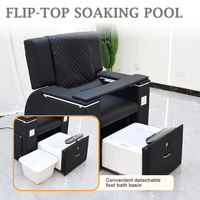 Chaises de manucure multifonctionnelles Fauteuil de massage et de pédicure sans plomberie pour les salons de manucure et de beauté