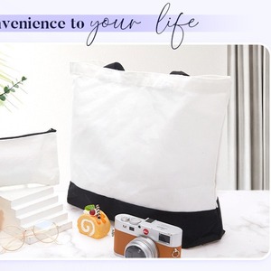 Pesante ed elegante Easter Hunter in bianco in cotone Shopping Bag alla moda borsa della spesa per la sublimazione - Product Image 4