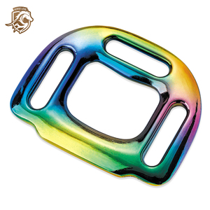 马绳2路方形吊带扣马笼绳锌合金金属配件 - Product Image 5