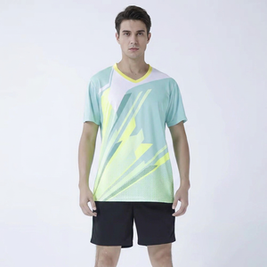 Uniformes de Tenis Personalizados para Hombre, de Secado Rápido y Transpirables, Diseño Ajustado con Logotipo Personalizado, Nuevos Conjuntos Deportivos - Product Image 1