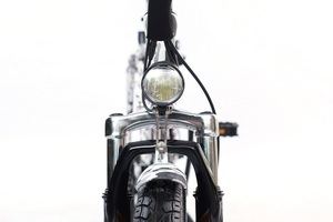 Bicicleta de montaña eléctrica de fibra de carbono de 20 pulgadas de almacén de la UE, bicicleta eléctrica plegable con suspensión completa, neumático grueso de litio de 250W, diseño italiano - Product Image 4