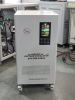 Régulateur de tension automatique haute précision AC 10kva 15kva 20kva LCD monophasé stabilisateur