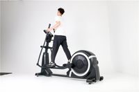 Vélo elliptique commercial pour salle de sport, musculation, cardio, contrôle magnétique, cross-trainer