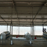 Nave Avícola de Estructura de Acero/Taller Metálico a Precio de Fábrica Barato Edificio de Almacén de Estructura de Acero con Diseño