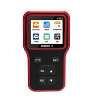 Herramienta de Escaneo Universal Obd2 V302 Escáner Obd Profesional para Diagnóstico Automotriz con Pantalla de 2.8 Pulgadas y Dispositivo de Detección de Fallas del Coche