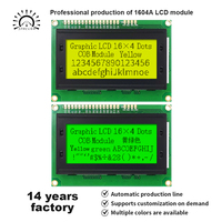 Module d'affichage LCD à caractères JXDC 1604A 16x4 5V parallèle, option I2C, pour la surveillance des équipements industriels