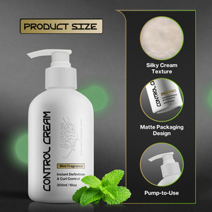 Crème coiffante pour hommes BARBERBATTLE Factory GMPC, 20 ans d'expérience, crème activatrice de boucles, crème définissante et améliorant la coiffure pour hommes - Product Image 5