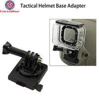Adaptateur de base pour casque tactique Tri-ClawWarfalcon, compatible FASTMICH/NVG, support de fixation pour caméra d'action GoPro Hero, accessoires en nylon