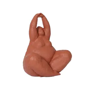 Benutzer definierte Größe LOGO Harz Zusammenfassung Fat Man Art Statue Home Decoration Harz Statue Wohnzimmer Schlafzimmer Kommode Tisch Kunstwerk