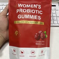 Gommes probiotiques pour femmes, gommes à la canneberge, extraits de plantes