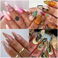 Bon prix Marque privée Nail Art Acrylique Liquide Monomère Sans Odeur Polymère Polonais Cristal Poudre Acrylique