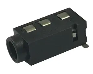 Conector jack estéreo de 3,5mm/mini conector de audio para audio y radio PJ3020D