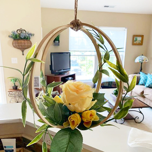 Aros de Madera para Manualidades, <span class=keywords><strong>Precio</strong></span> de Fábrica en China, para Atrapasueños, Macramé, Guirnaldas y Coronas - Product Image 3