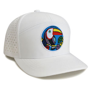 Gorra de 7 Paneles de Alto Rendimiento de Secado Rápido, con Logotipo de Marca Personalizado, Transpirable, Perforada con Láser, para Hombre - Product Image 3