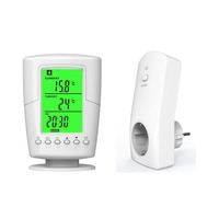 Termostato Automático Programable con Pantalla LCD, Superventas, Enchufar y Usar, 230V CA, Control Remoto, Electrodoméstico