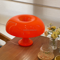 Lampe de table LED champignon Italie Lampes de bureau rétro Recharge USB Eclairage Salon pour la décoration de la chambre à coucher